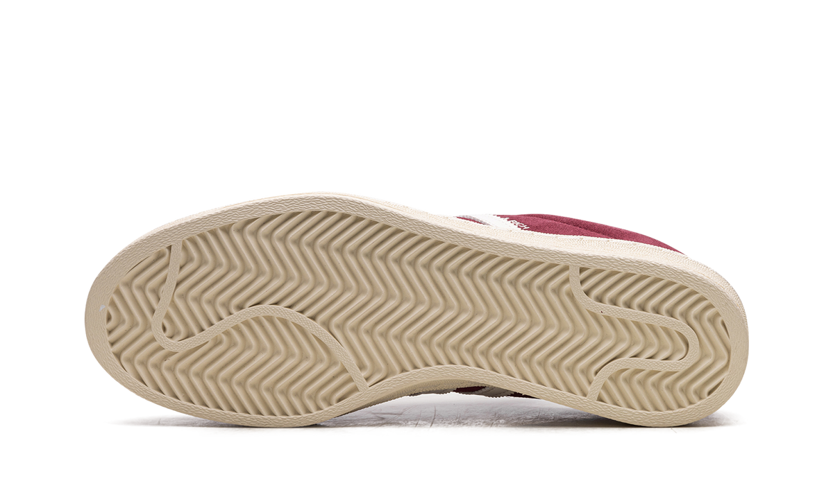 Overkicks - Adidas Campus 80s Sporty & Rich Merlot Cream (HQ6074) - vista superior