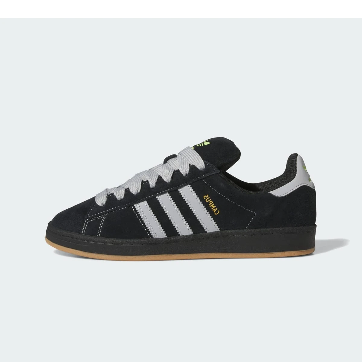 Overkicks - Adidas Campus 90s ADV Core Black Grey (JP8206) - vista lateral