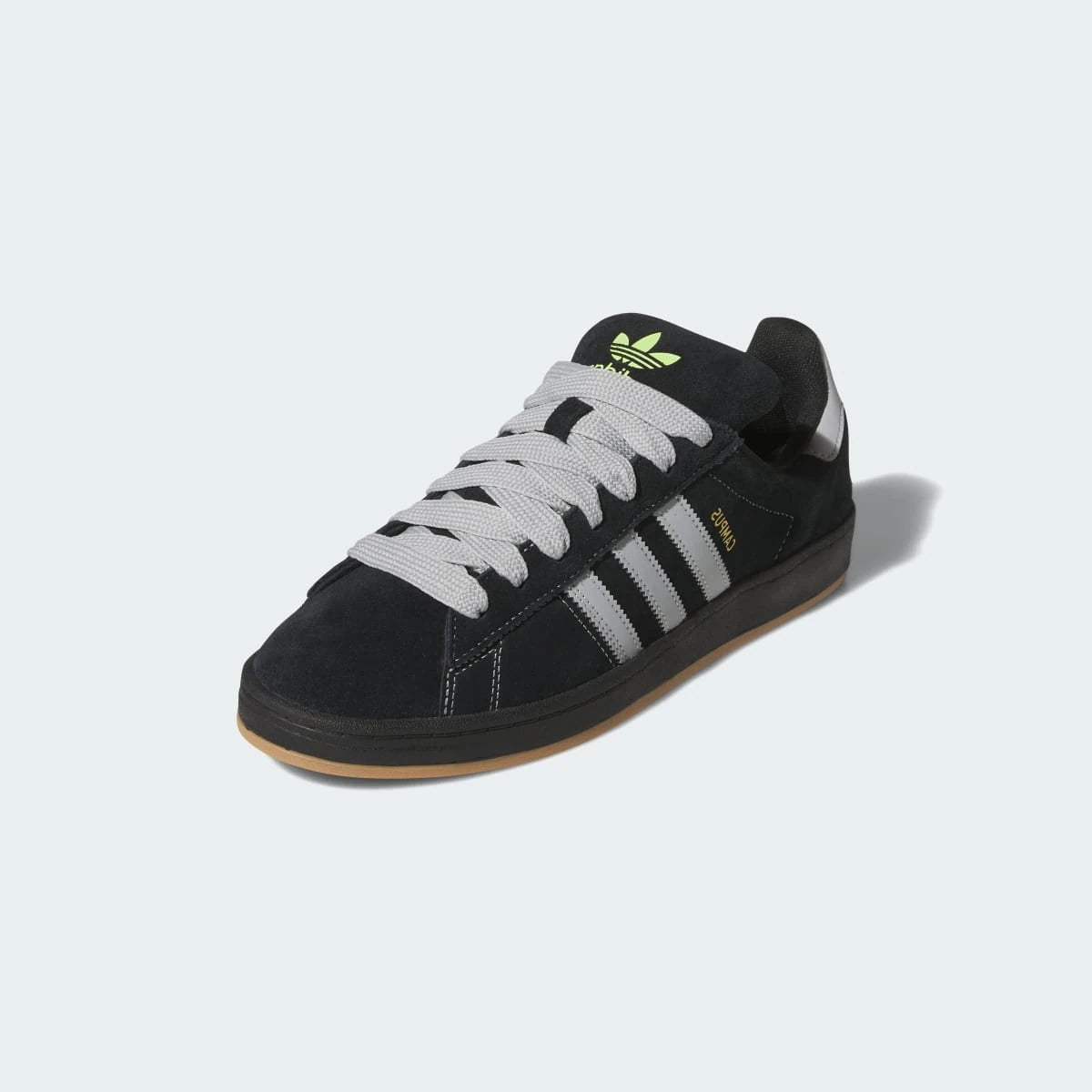 Overkicks - Adidas Campus 90s ADV Core Black Grey (JP8206) - vista trasera