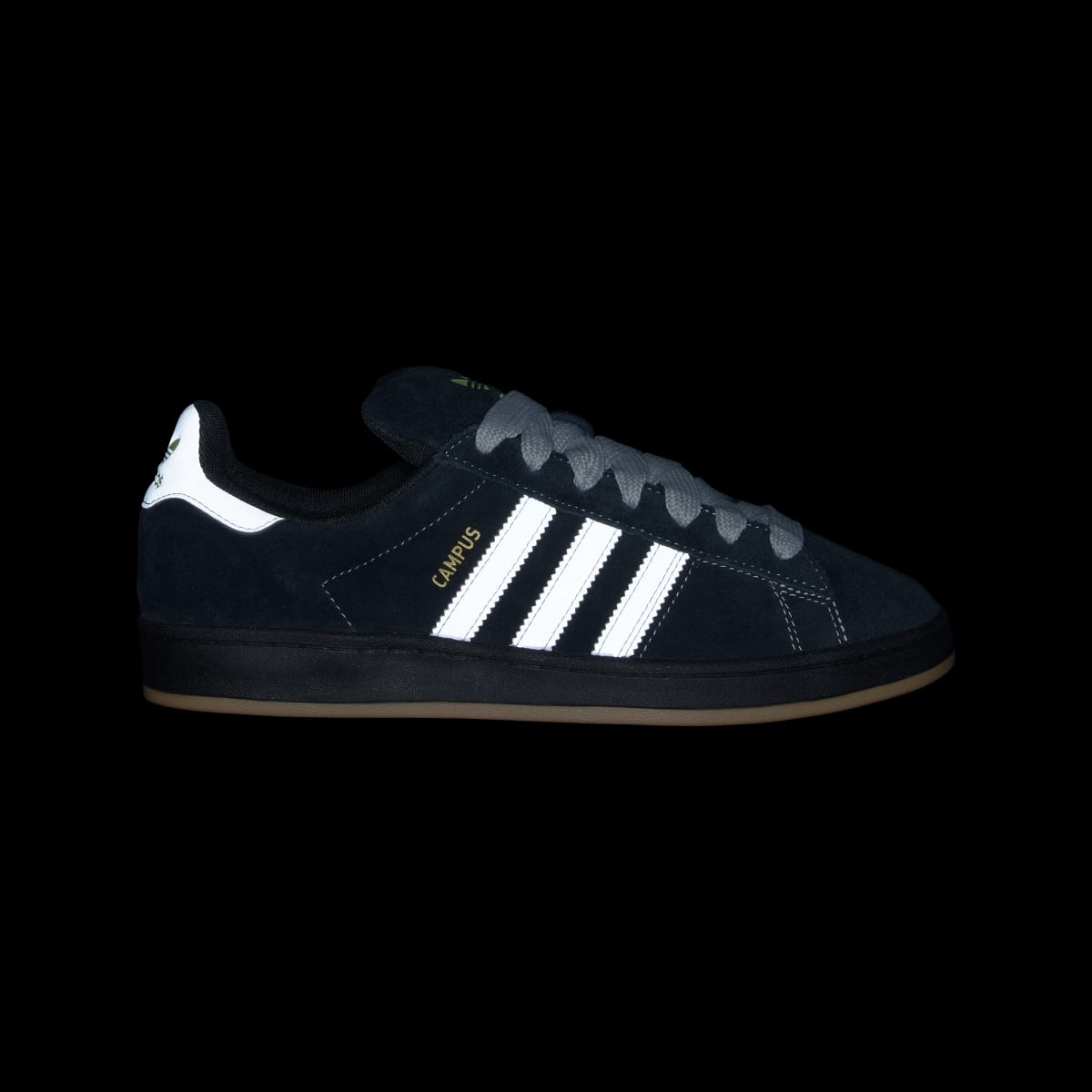 Overkicks - Adidas Campus 90s ADV Core Black Grey (JP8206) - par completo