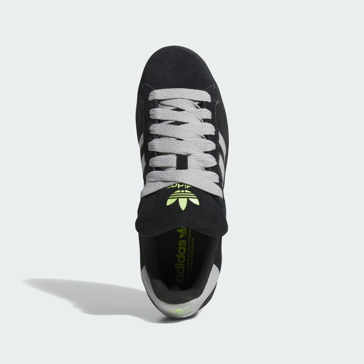Overkicks - Adidas Campus 90s ADV Core Black Grey (JP8206) - detalle suela