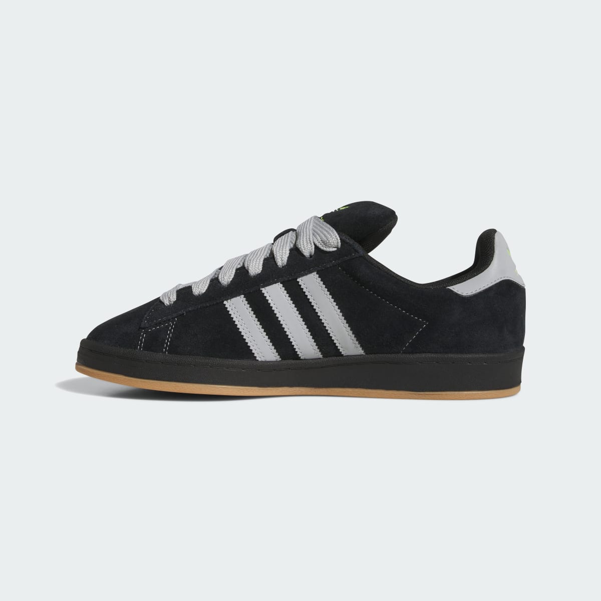 Overkicks - Adidas Campus 90s ADV Core Black Grey (JP8206) - detalle lateral interior