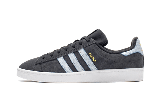 Overkicks - Adidas Campus ADV Henry Jones Carbon Cloud White Light Blue (ID8446) - vista lateral