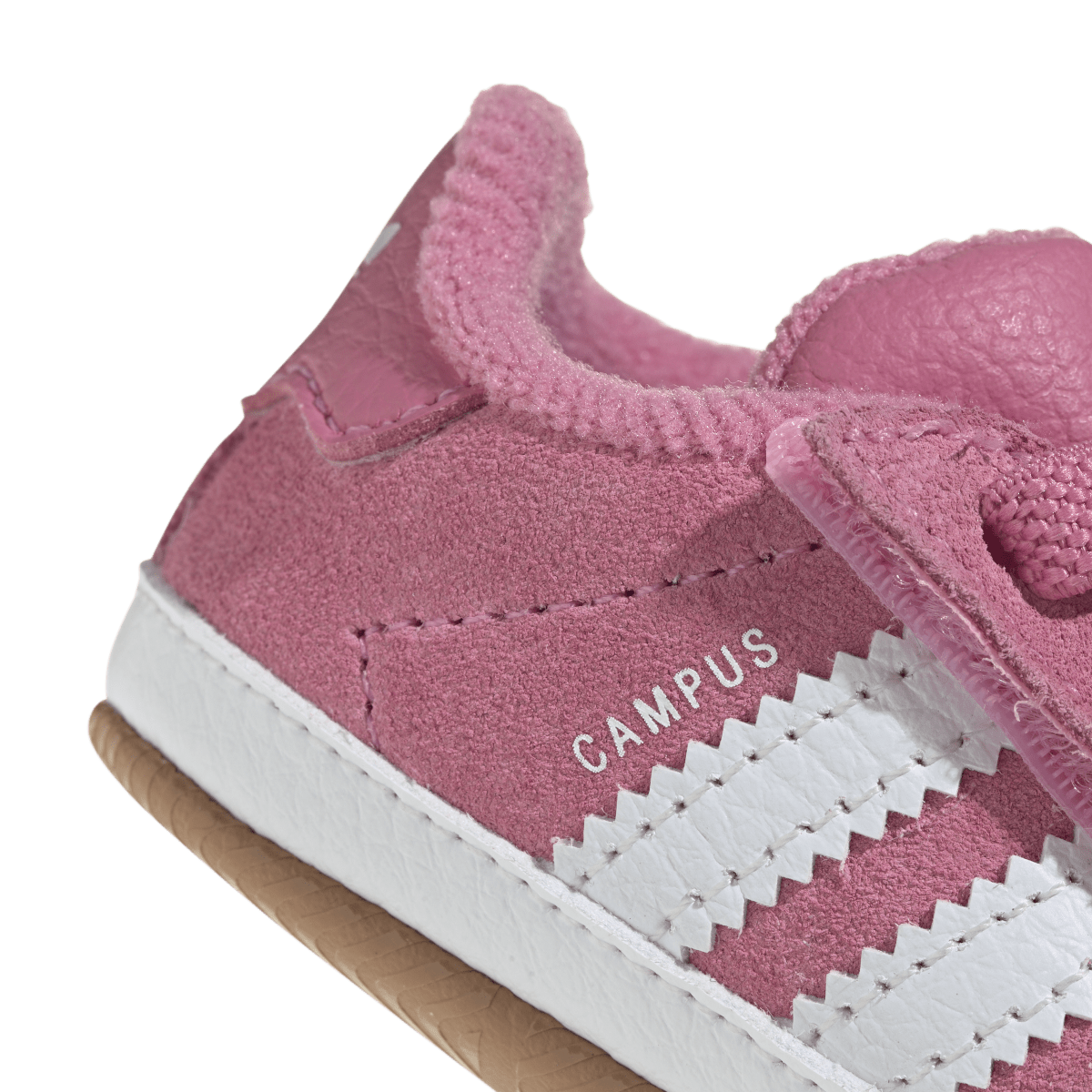 Overkicks - Adidas Campus Crib Camp Bliss Pink Cloud White Gum (Crib) (JS3844) - imagen 7