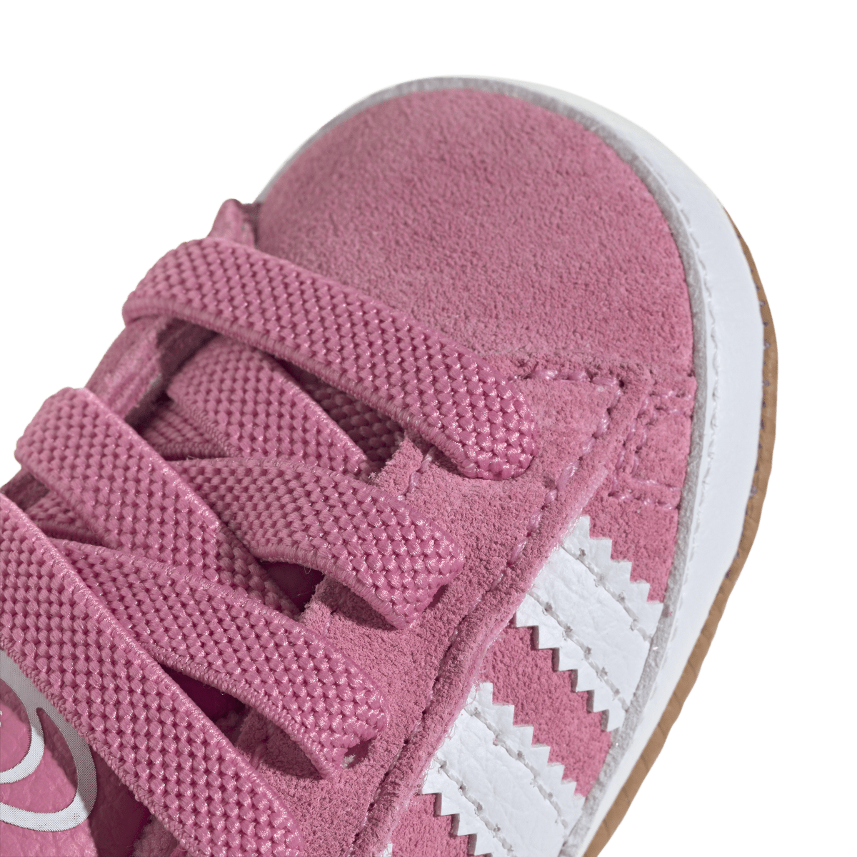 Overkicks - Adidas Campus Crib Camp Bliss Pink Cloud White Gum (Crib) (JS3844) - imagen 8