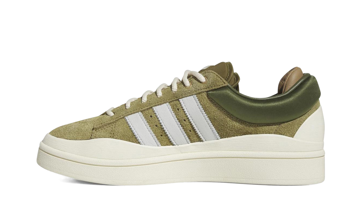 Overkicks - Adidas Campus Light Bad Bunny Wild Moss (ID7950) - vista lateral
