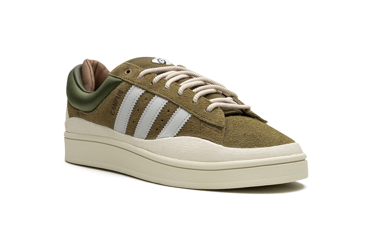 Overkicks - Adidas Campus Light Bad Bunny Wild Moss (ID7950) - detalle lateral interior