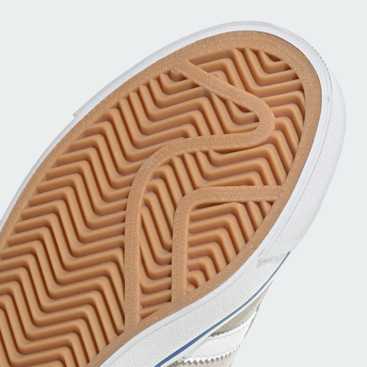 Overkicks - Adidas Campus Vulc Grey White Blue (IH8039) - detalle lateral interior