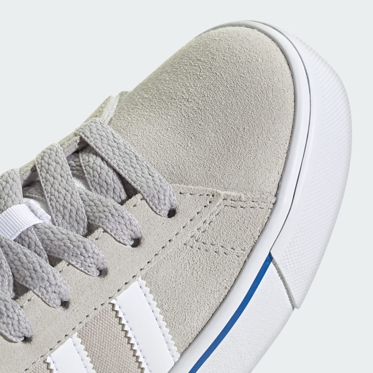Overkicks - Adidas Campus Vulc Grey White Blue (IH8039) - detalle