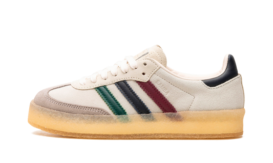 Overkicks - Adidas Clarks 8th Street Samba by Ronnie Fieg Kithmas White Multi (IE4032) - vista lateral