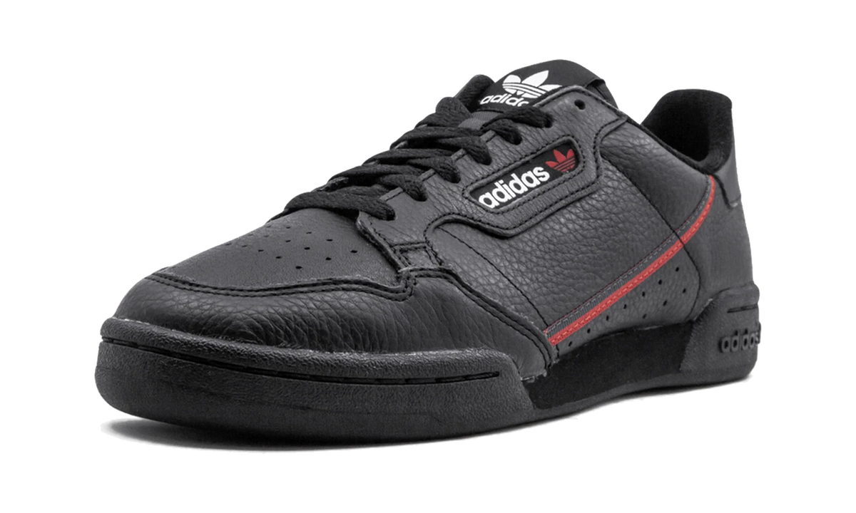 Overkicks - Adidas Continental 80 Black Scarlet Red (G27707) - detalle suela