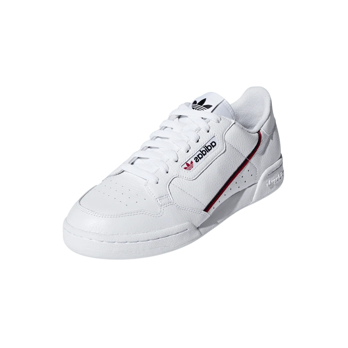 Overkicks - Adidas Continental 80 White Scarlet Navy (G27706) - vista trasera