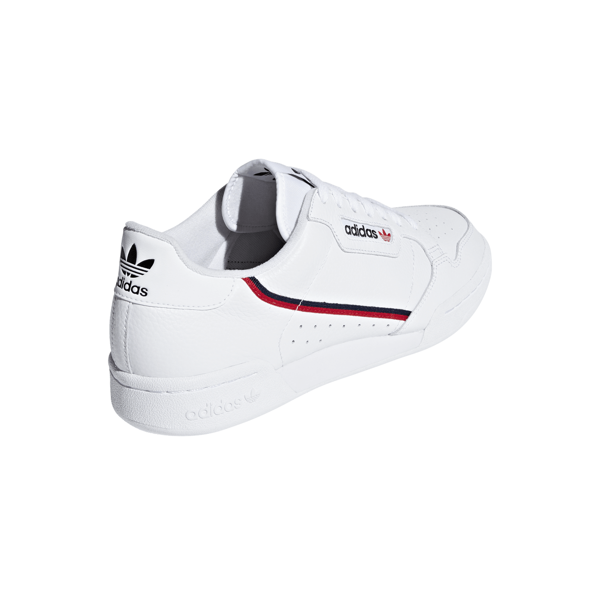 Overkicks - Adidas Continental 80 White Scarlet Navy (G27706) - vista superior