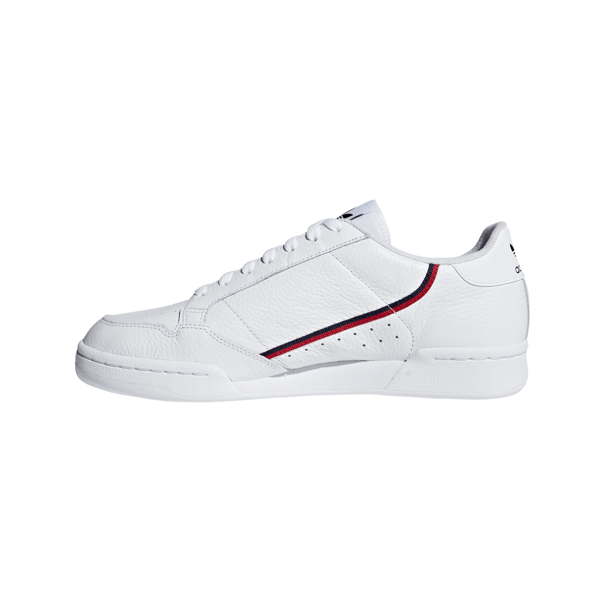 Overkicks - Adidas Continental 80 White Scarlet Navy (G27706) - detalle talon