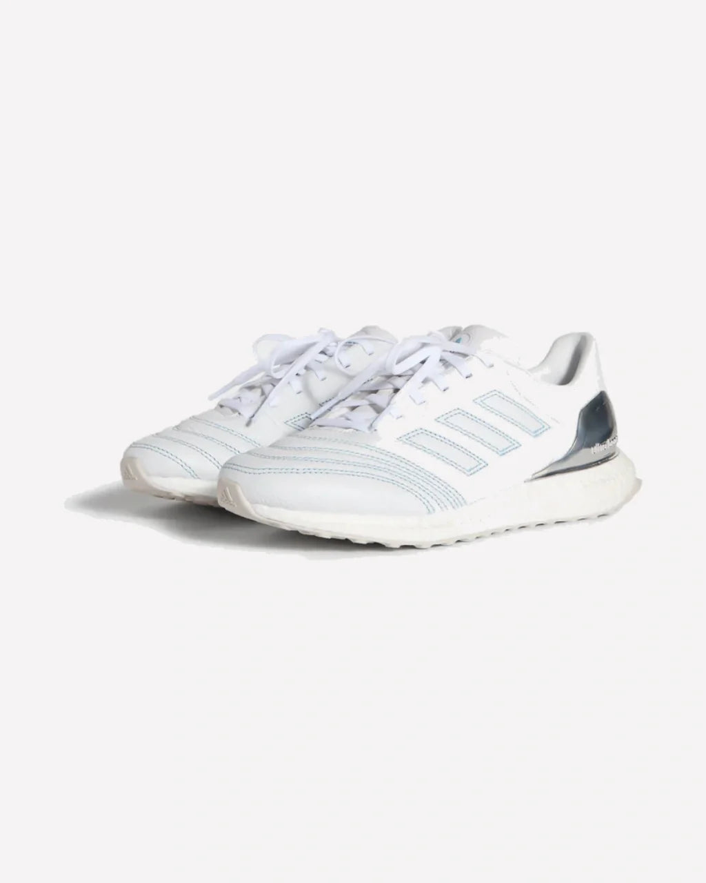 Overkicks - Adidas Copa 17 Ultra Boost Kith x Lionel Messi White Clear Blue (KK2875) - vista lateral