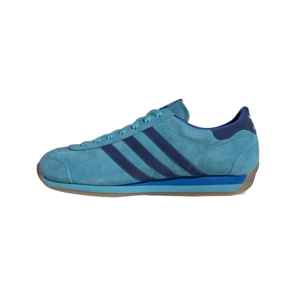 Overkicks - Adidas Country Japan Preloved Blue (IG4554) - detalle talon