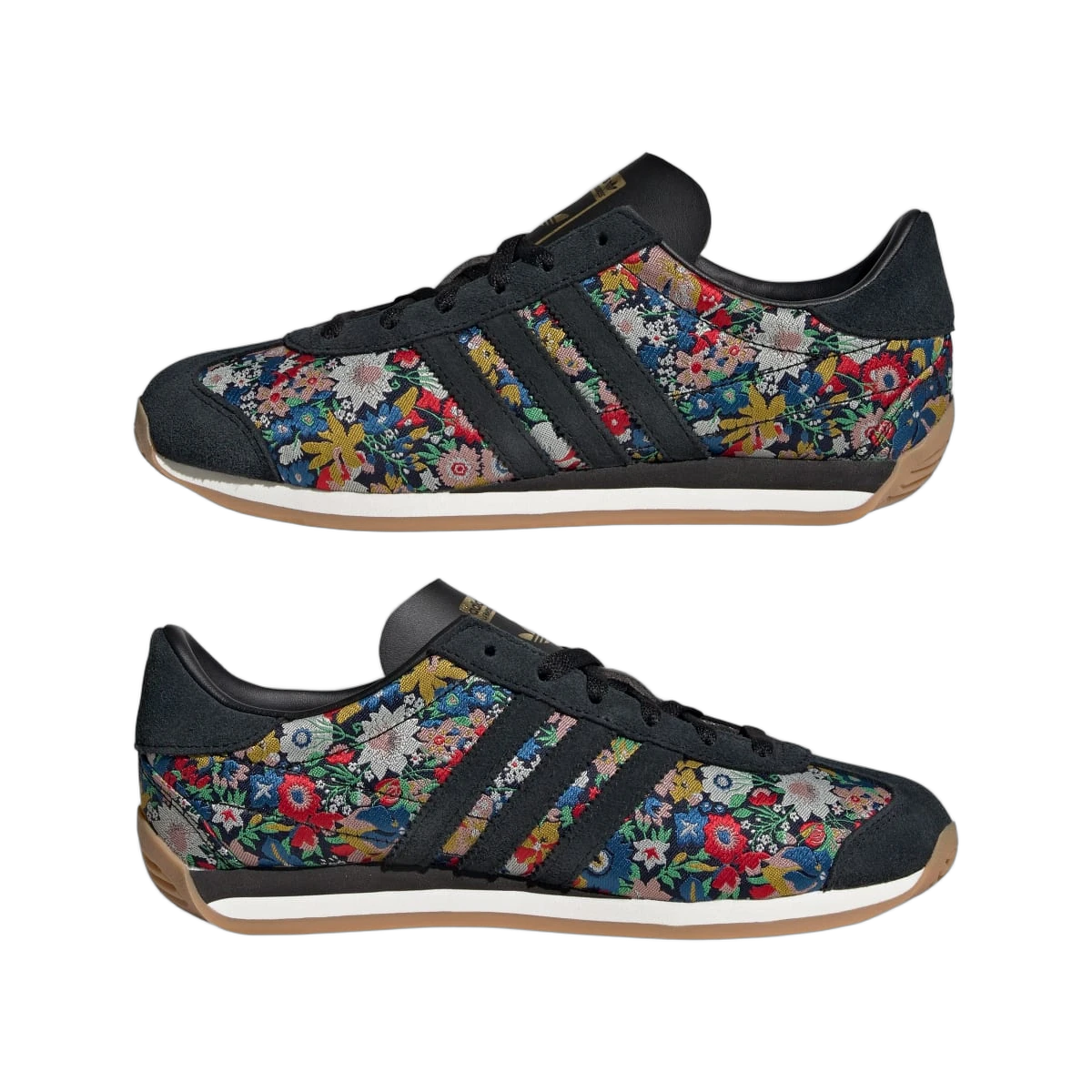 Overkicks - Adidas Country OG Liberty London Floral Embroidery (JI2575) - detalle lateral interior