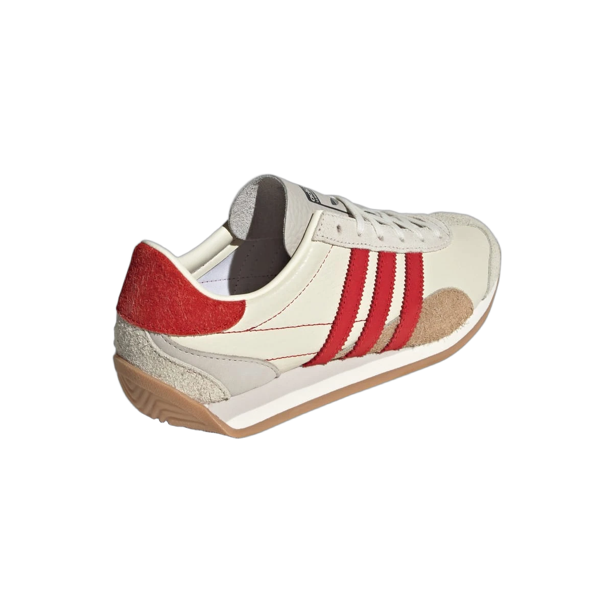 Overkicks - Adidas Country OG Off White Scarlet (JI2868) - vista superior