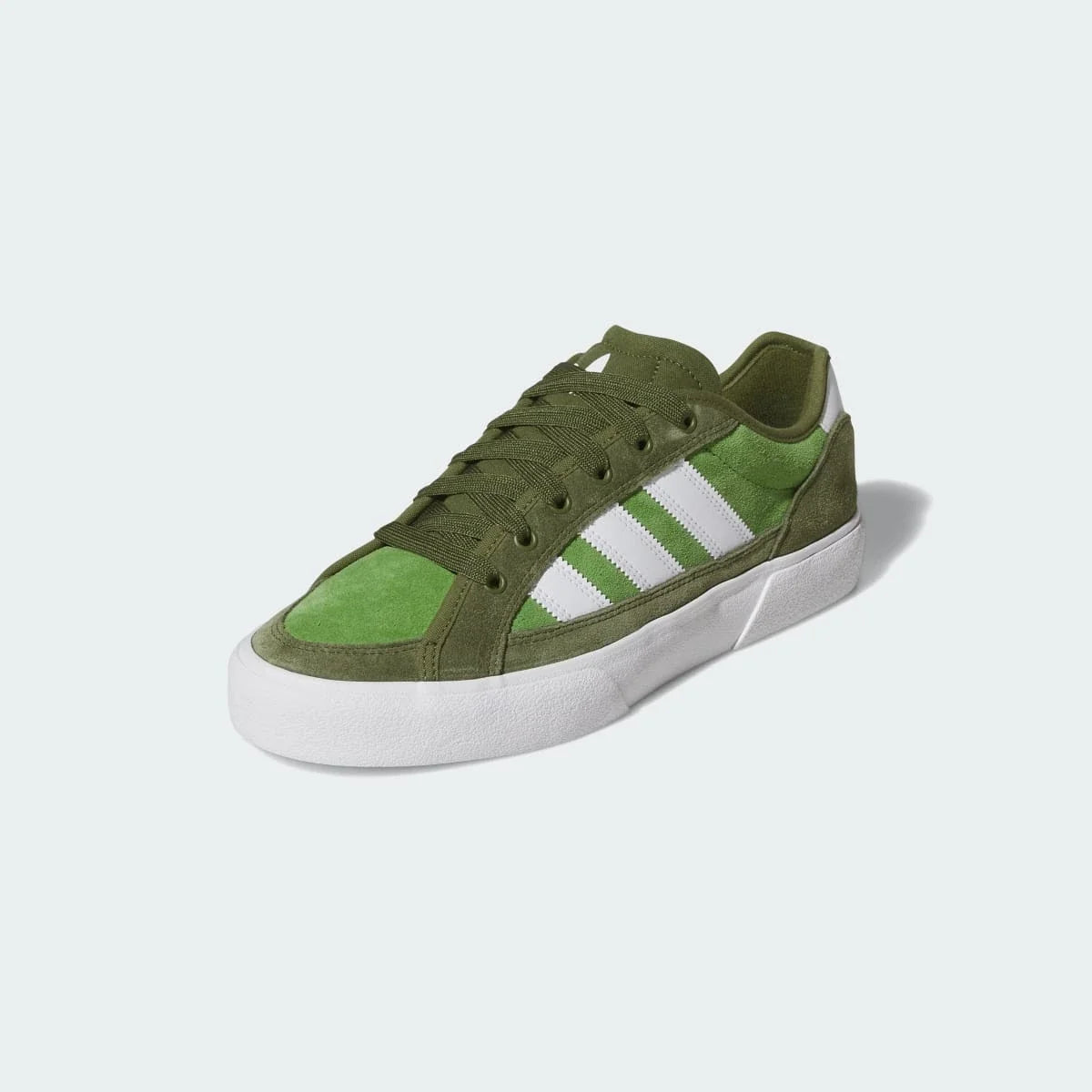 Overkicks - Adidas Court TNS Premiere Wild Pine Crew Green (JQ1039) - vista trasera