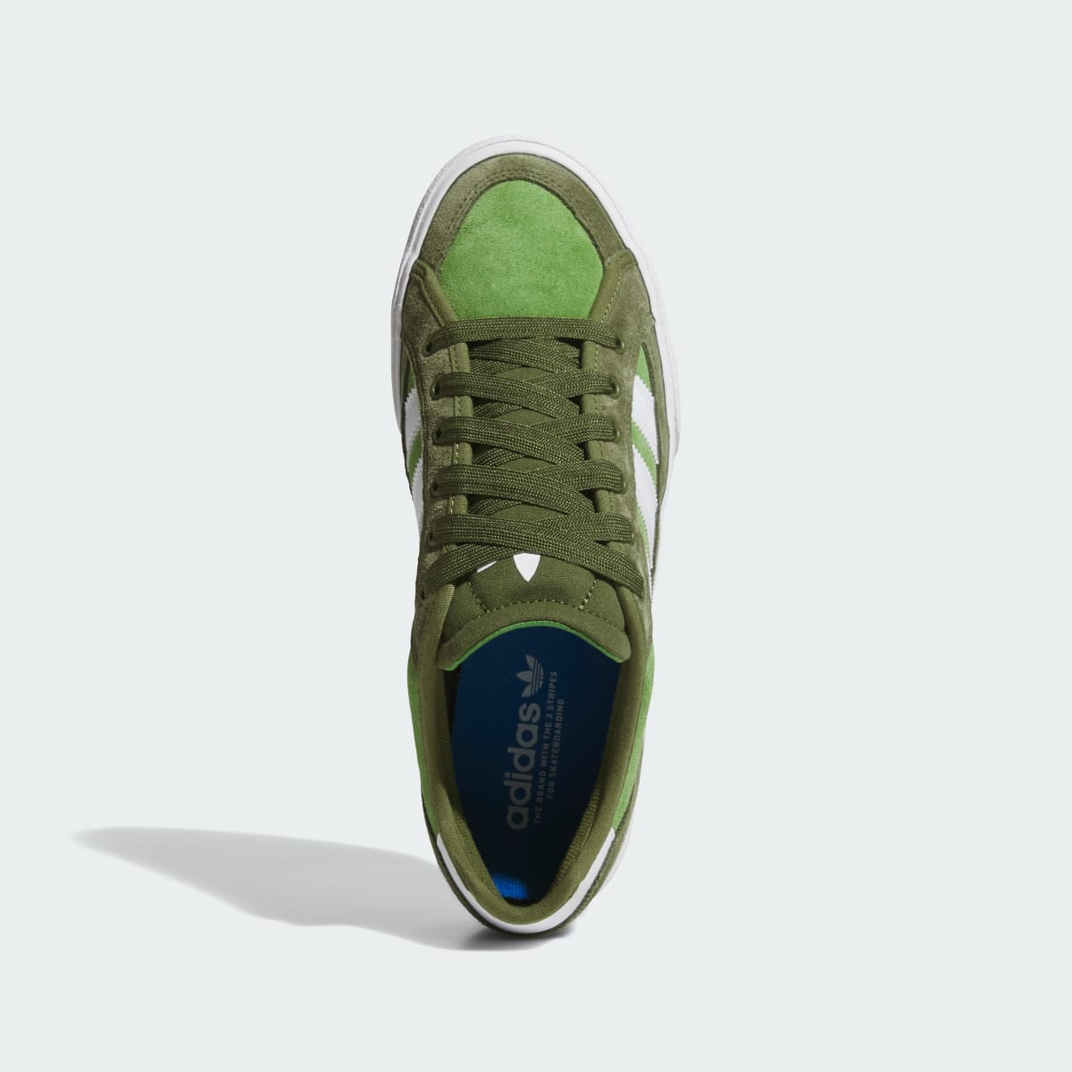 Overkicks - Adidas Court TNS Premiere Wild Pine Crew Green (JQ1039) - detalle suela