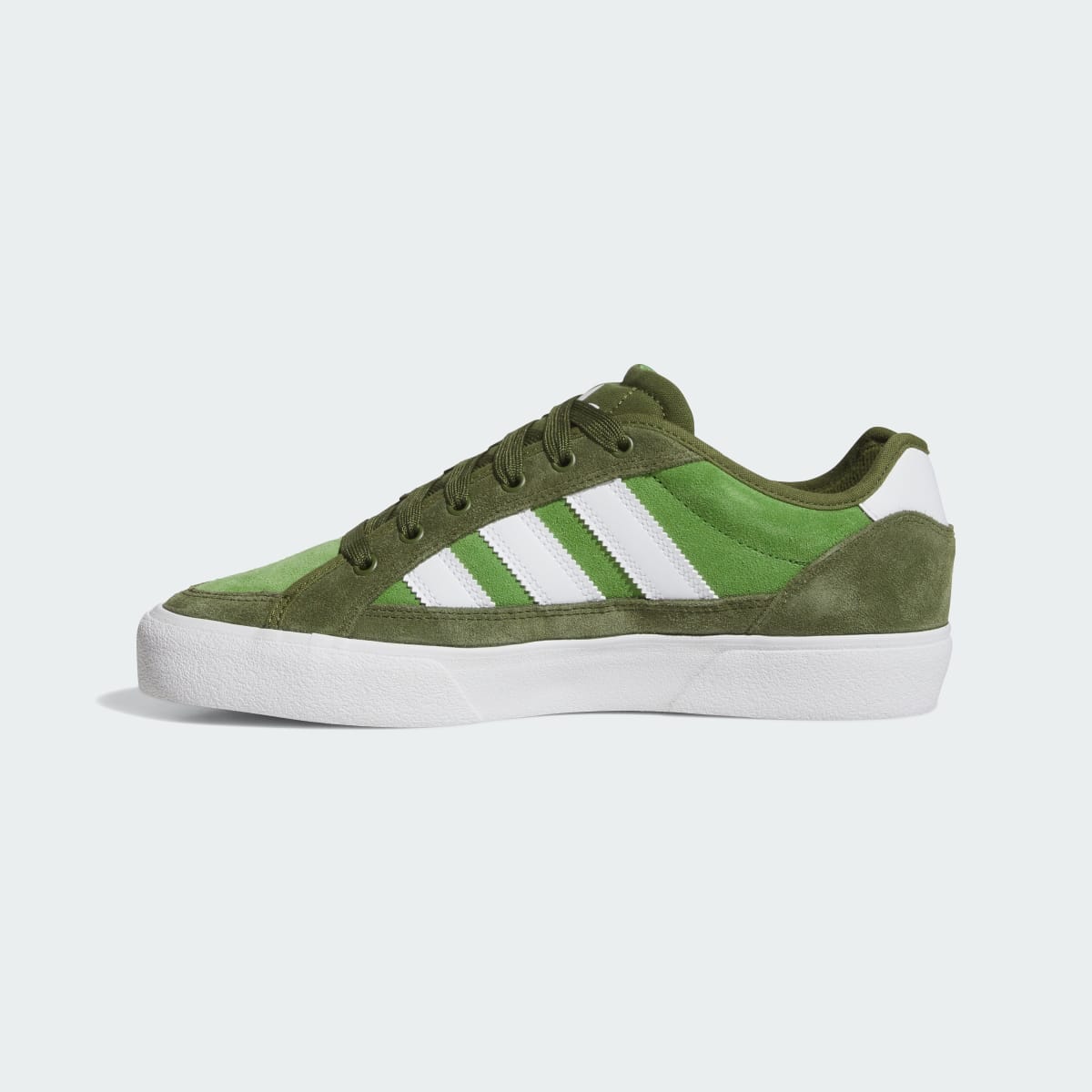 Overkicks - Adidas Court TNS Premiere Wild Pine Crew Green (JQ1039) - detalle lateral interior