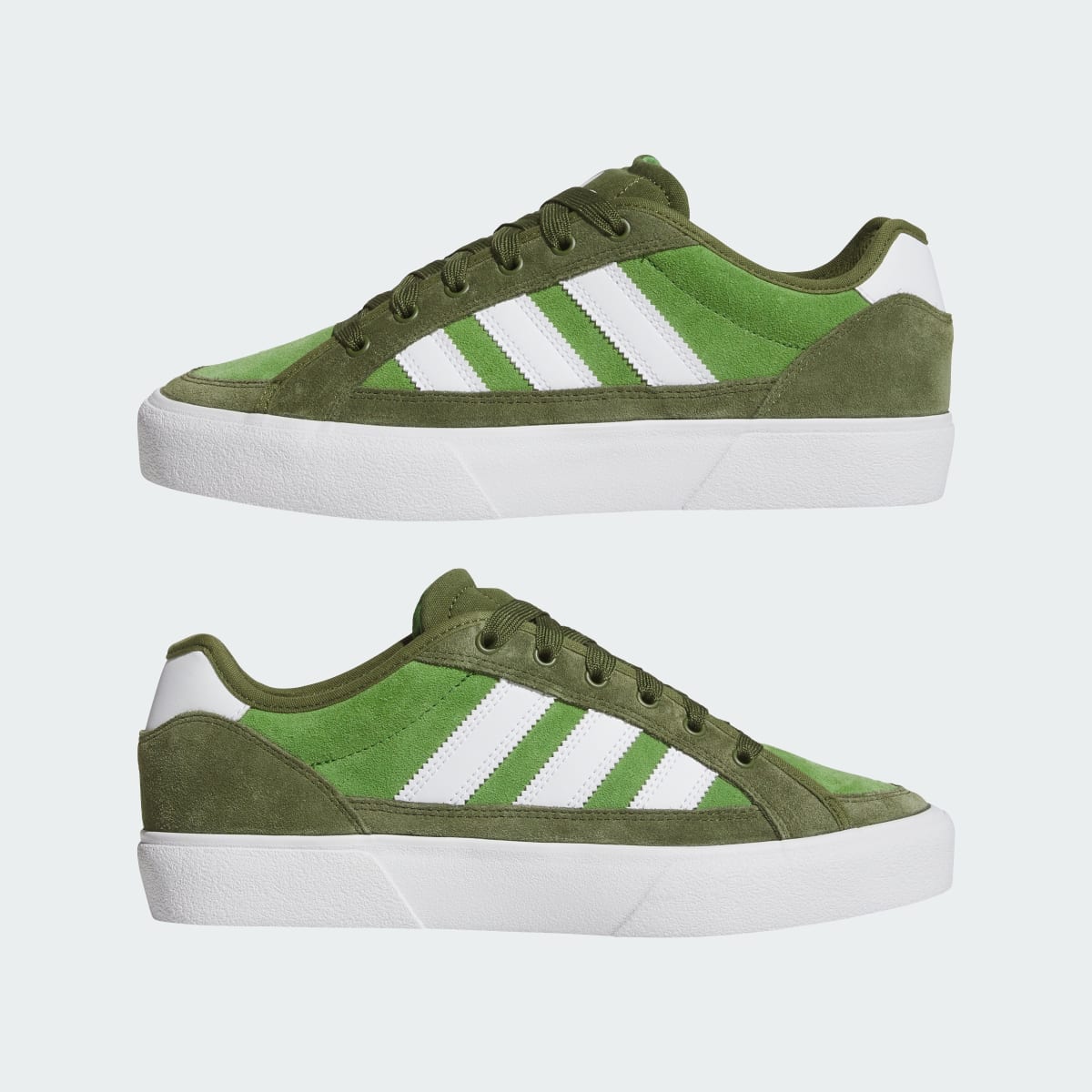 Overkicks - Adidas Court TNS Premiere Wild Pine Crew Green (JQ1039) - detalle