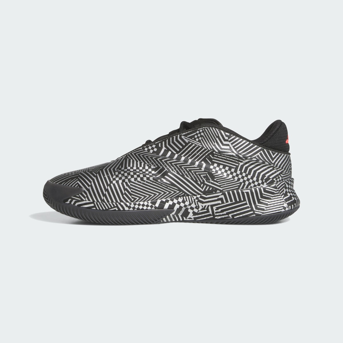 Overkicks - Adidas Crazy Energy+ Black Metallic Silver White (JS4289) - detalle talon
