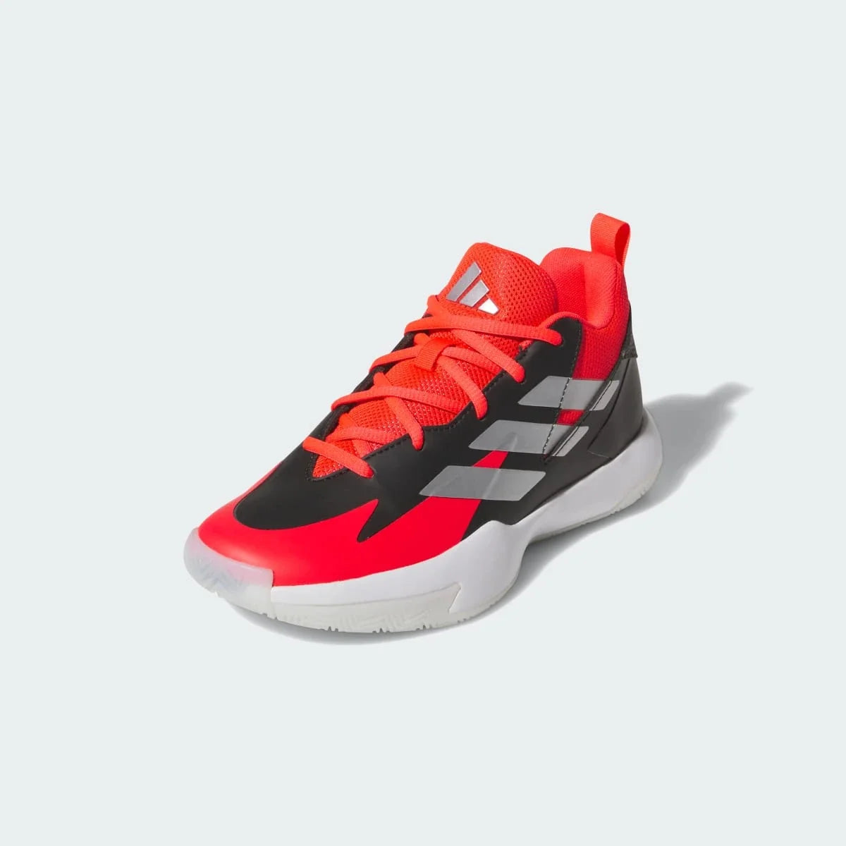Overkicks - Adidas Cross 'Em Up Select Cloud White Silver Metallic Crystal White (GS) (JQ3895) - imagen 2