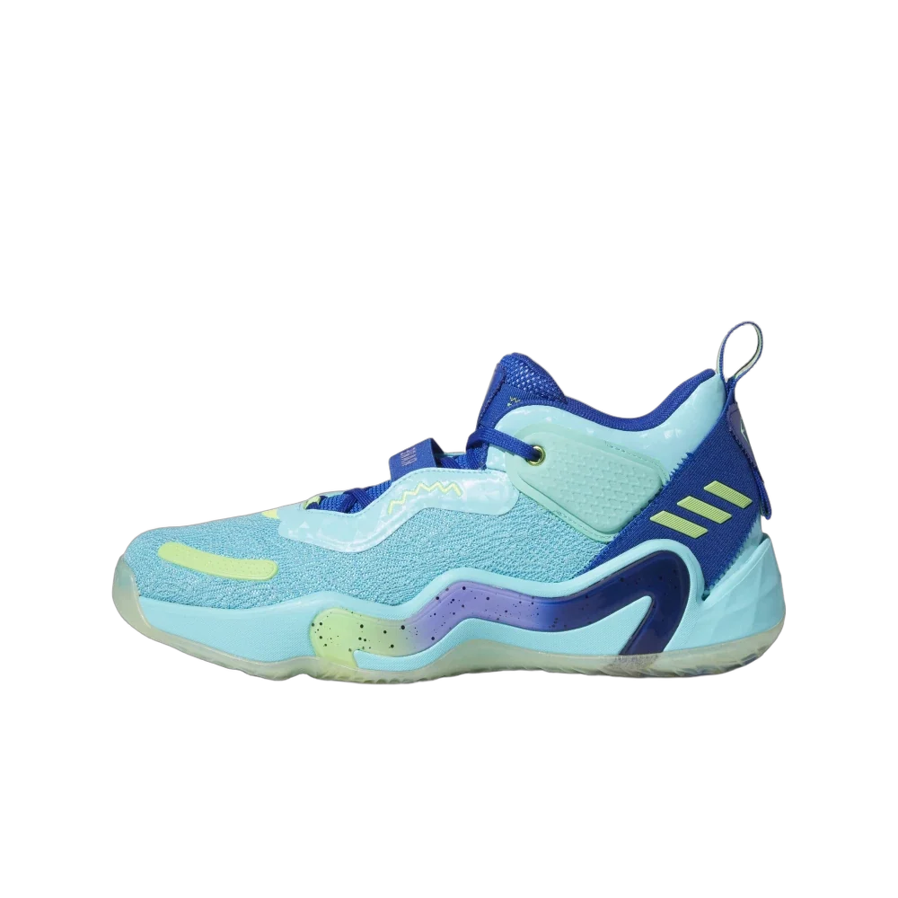Overkicks - Adidas D.O.N. Issue #3 Pulse Aqua (H68039) - vista lateral