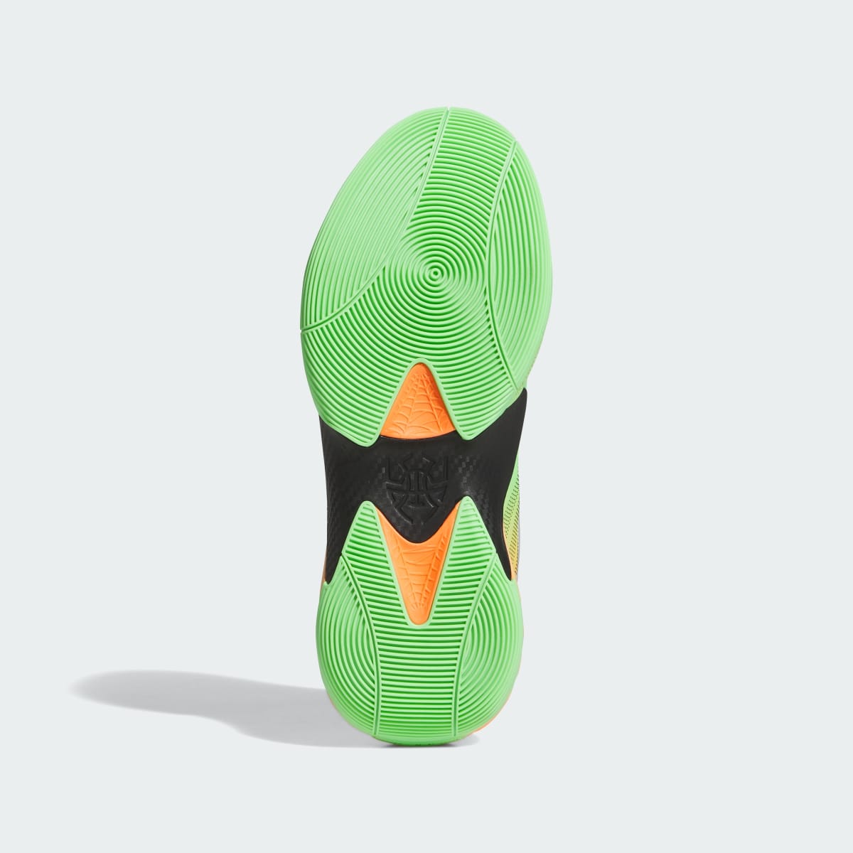 Overkicks - Adidas D.O.N. Issue #7 Lime Burst (JS2592) - detalle suela