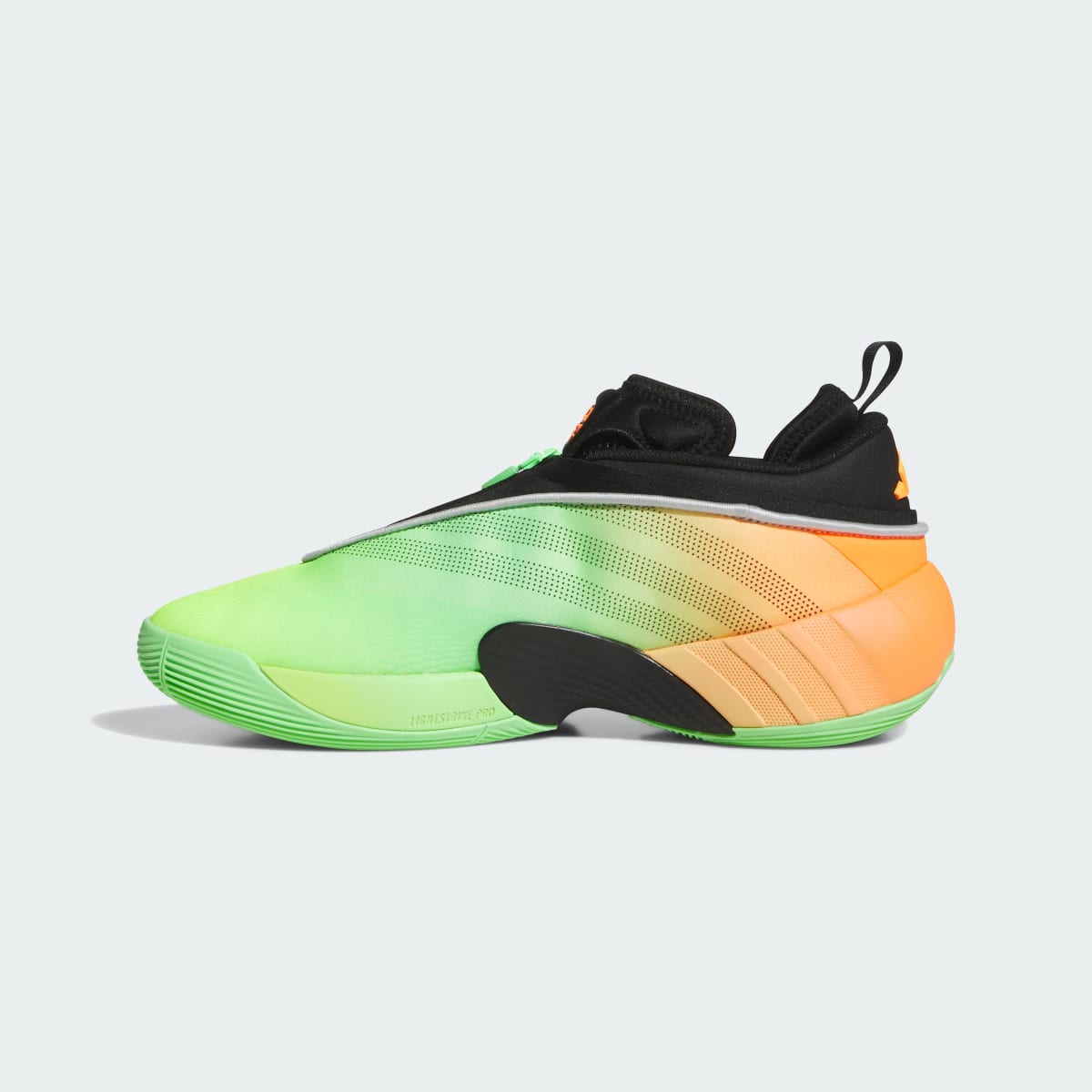 Overkicks - Adidas D.O.N. Issue #7 Lime Burst (JS2592) - detalle talon