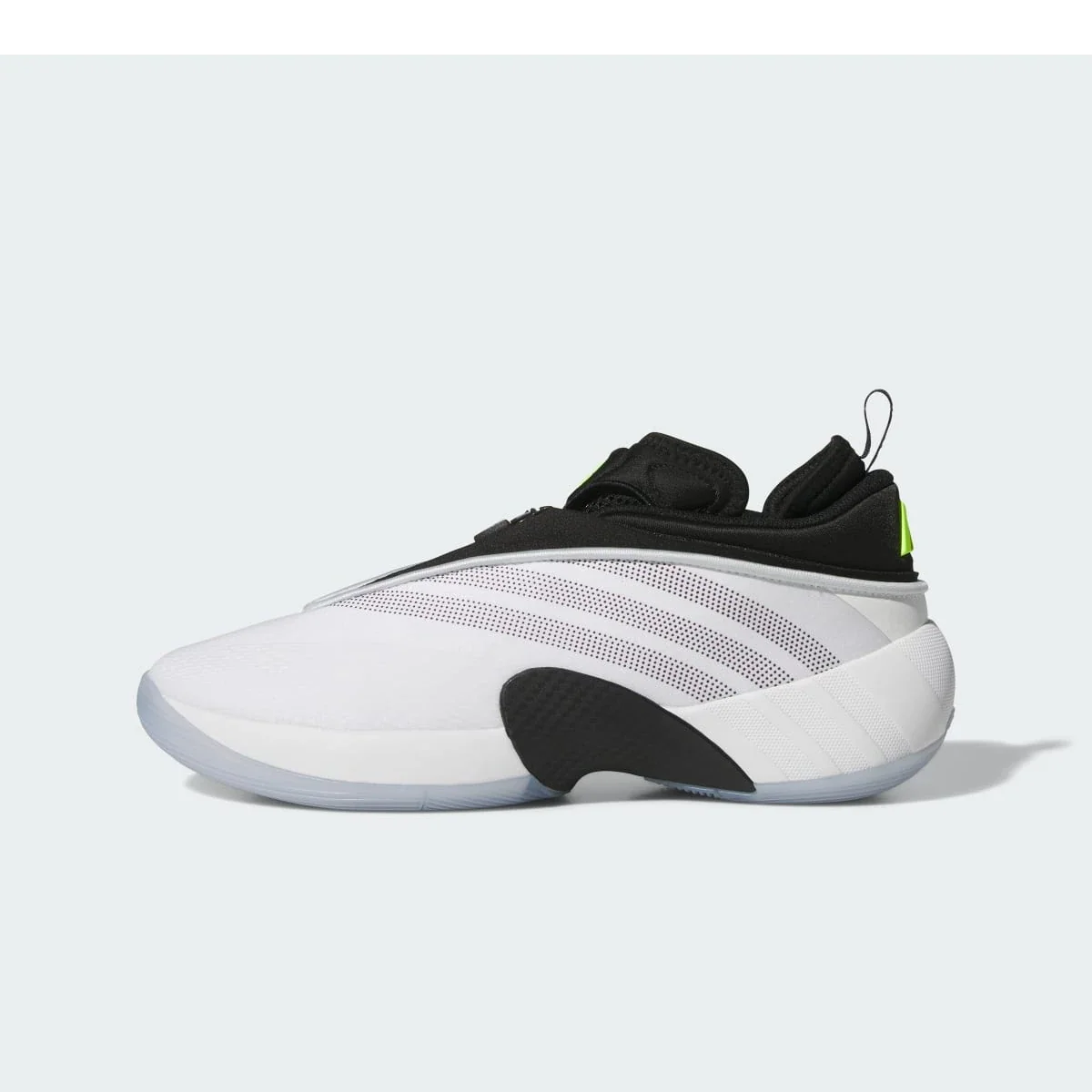 Overkicks - Adidas D.O.N. Issue #7 White Black (JS1301) - vista lateral
