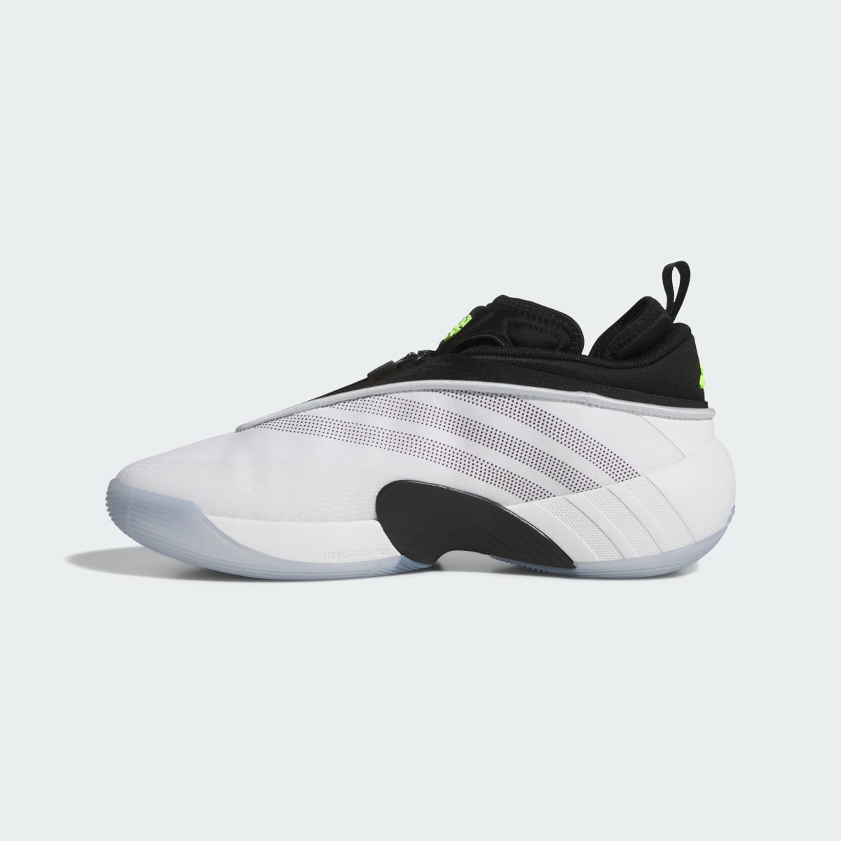 Overkicks - Adidas D.O.N. Issue #7 White Black (JS1301) - detalle talon
