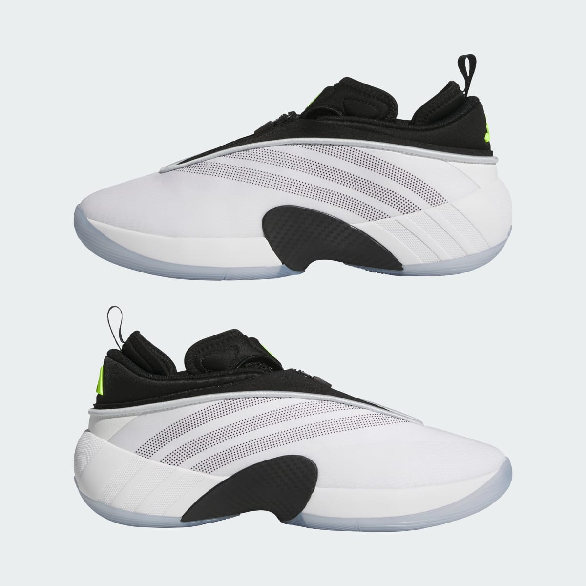 Overkicks - Adidas D.O.N. Issue #7 White Black (JS1301) - detalle lateral interior