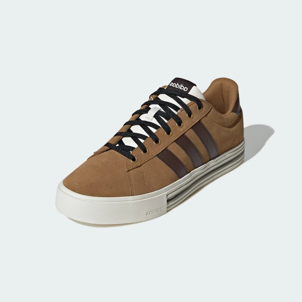 Overkicks - Adidas Daily 4.0 Bronze Strata Dark Brown (JI4352) - vista trasera
