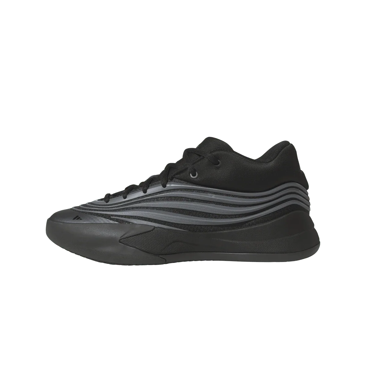 Overkicks - Adidas Dame 10 Core Black Iron Metallic (JP6090) - vista lateral