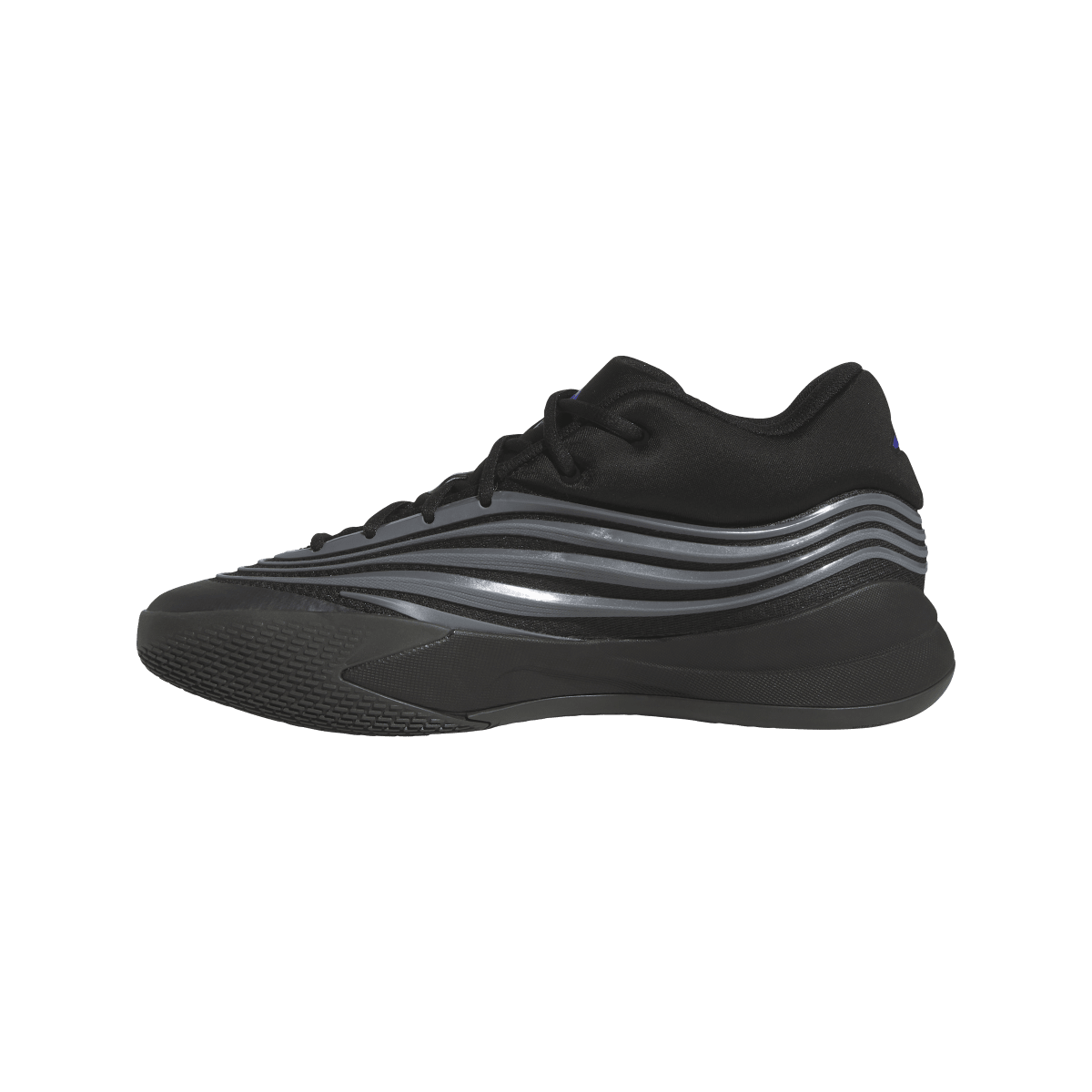 Overkicks - Adidas Dame 10 Core Black Iron Metallic (JP6090) - detalle talon