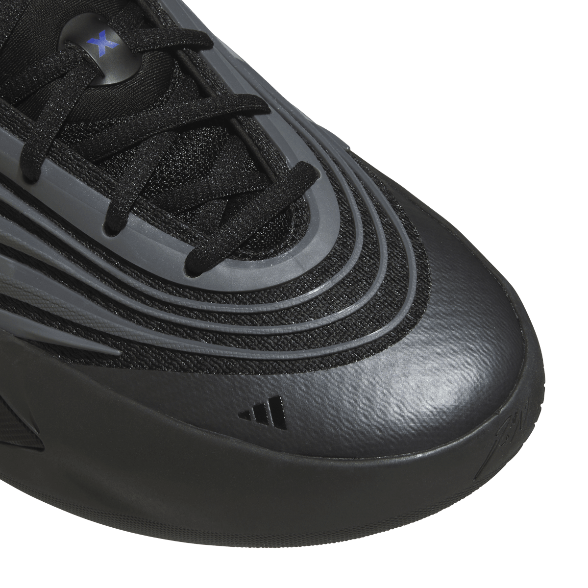 Overkicks - Adidas Dame 10 Core Black Iron Metallic (JP6090) - detalle
