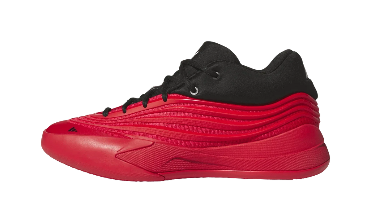 Overkicks - Adidas Dame 10 Dolla Pure Ruby (JP6093) - vista lateral