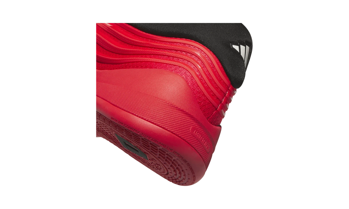 Overkicks - Adidas Dame 10 Dolla Pure Ruby (JP6093) - detalle lateral interior