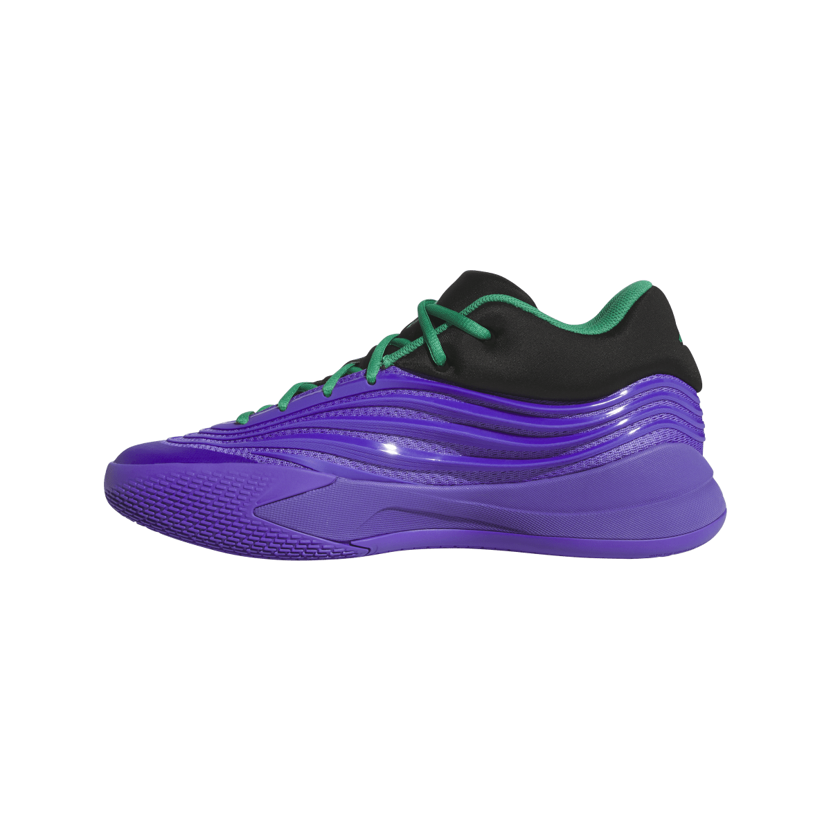 Overkicks - Adidas Dame 10 Purple (KI5950) - detalle talon