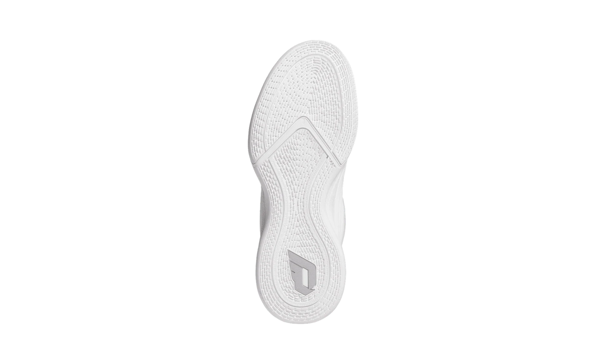 Overkicks - Adidas Dame 10 Triple White (KJ4397) - detalle suela
