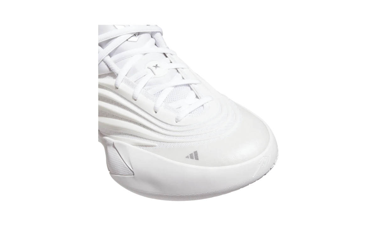 Overkicks - Adidas Dame 10 Triple White (KJ4397) - detalle