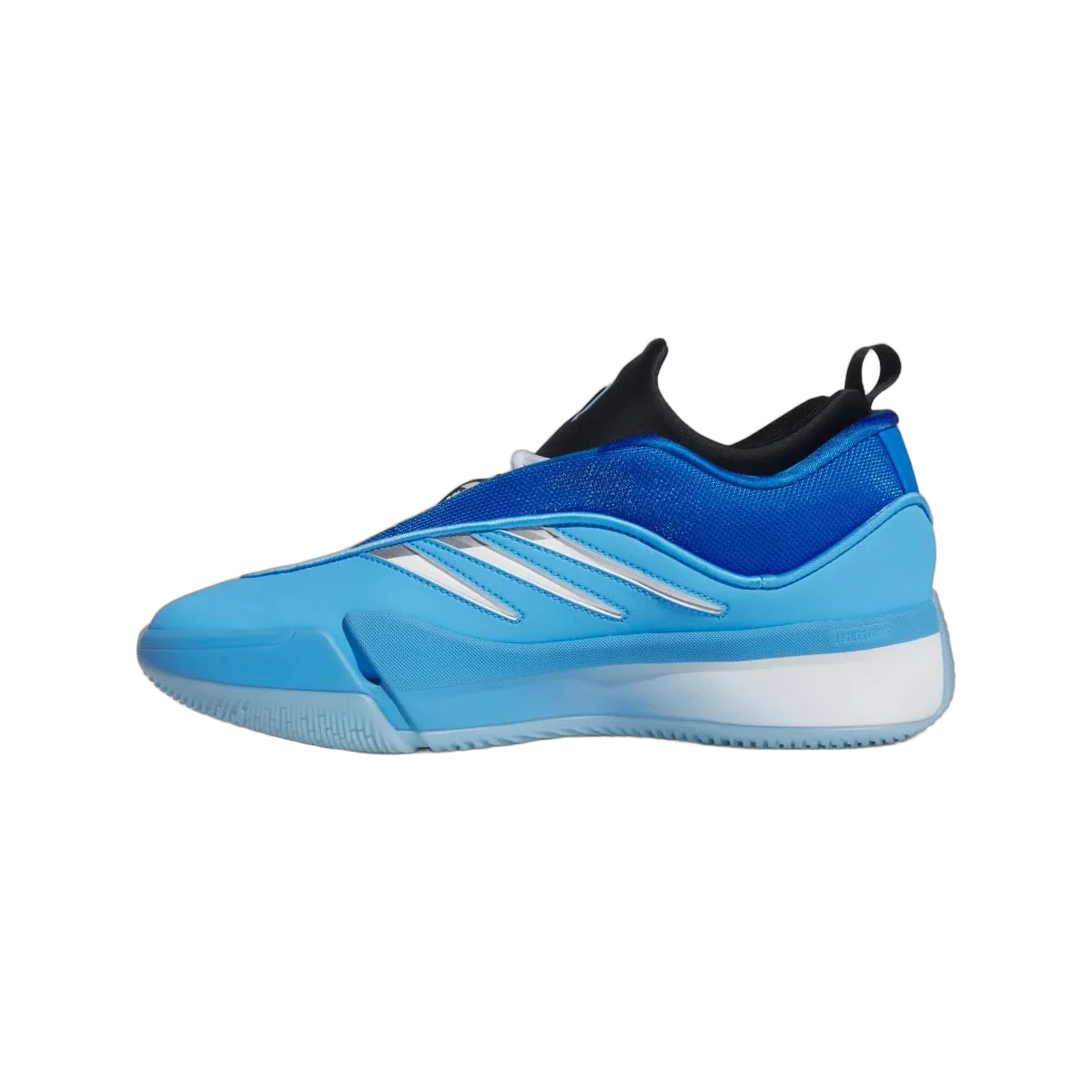 Overkicks - Adidas Dame 9 Blue Burst (JH6625) - detalle lateral interior