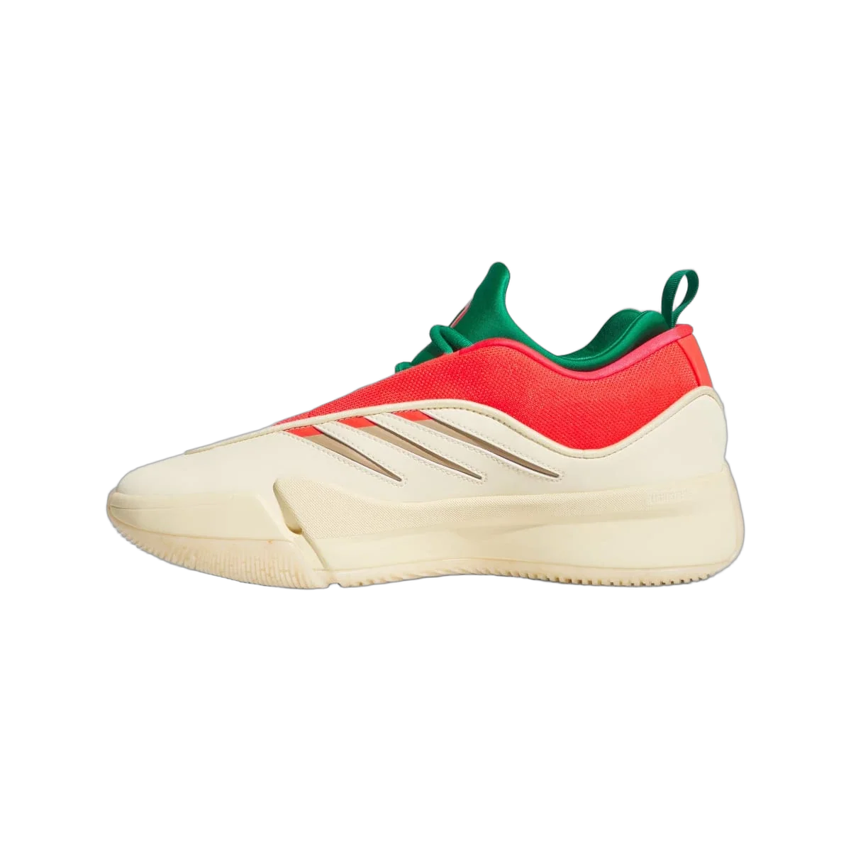 Overkicks - Adidas Dame 9 Egg Nog (JH6627) - detalle talon