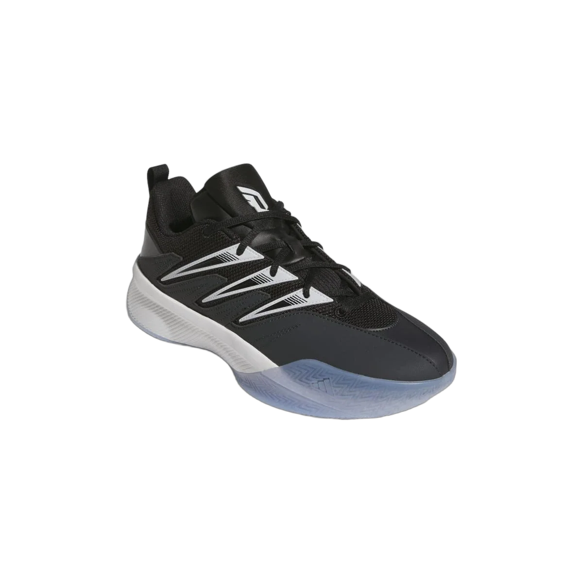 Overkicks - Adidas Dame Certified 3 Core Black Clear Grey Carbon (JI1546) - detalle suela