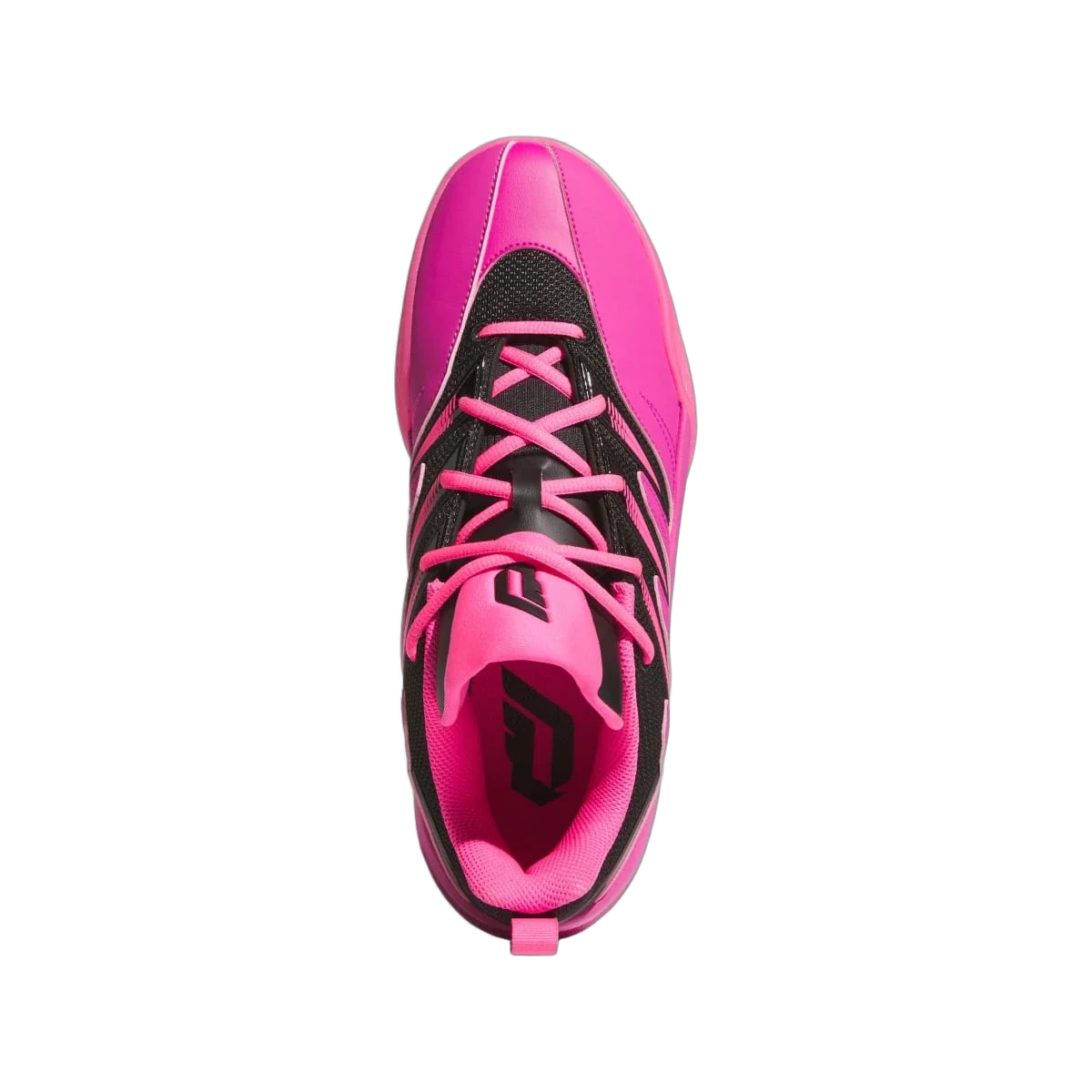 Overkicks - Adidas Dame Certified 3 Lucid Fuchsia Core Black Lucid Pink (JI1545) - vista trasera
