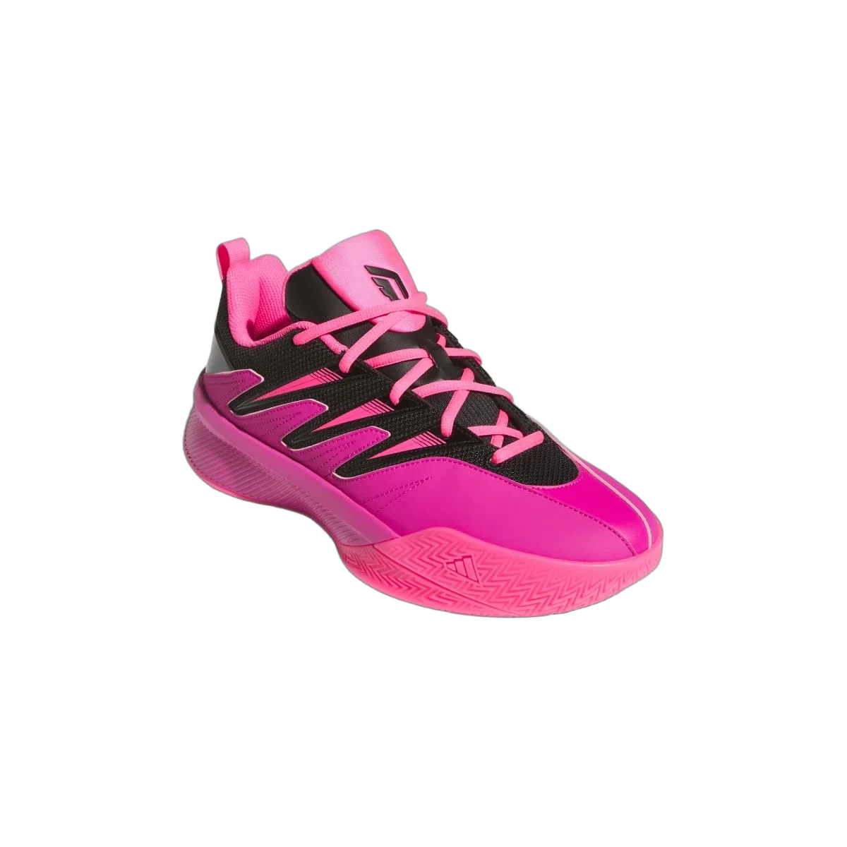 Overkicks - Adidas Dame Certified 3 Lucid Fuchsia Core Black Lucid Pink (JI1545) - detalle suela