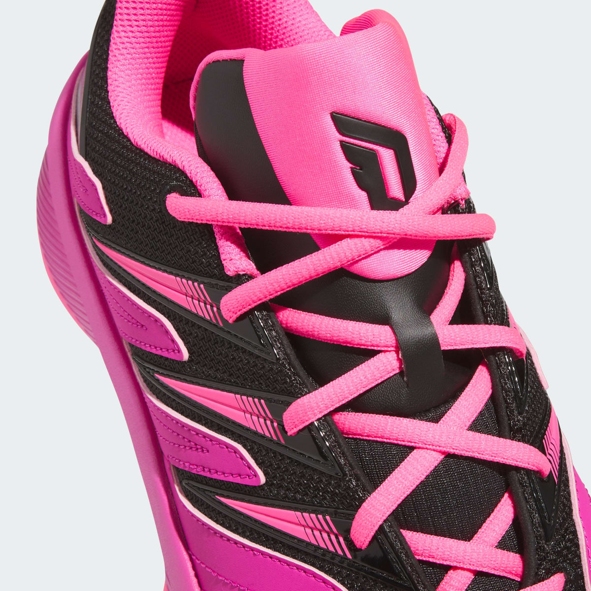 Overkicks - Adidas Dame Certified 3 Lucid Fuchsia Core Black Lucid Pink (JI1545) - detalle