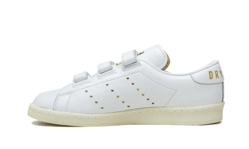 Overkicks - Adidas Easter Human Made Cloud White (FZ1711) - vista lateral